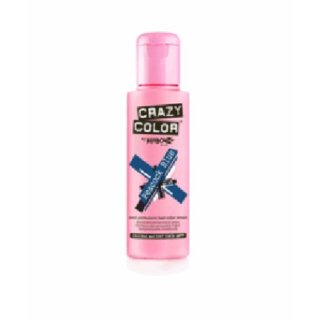 Crazy Color Peacock Blue Hair Colour 4x100ml