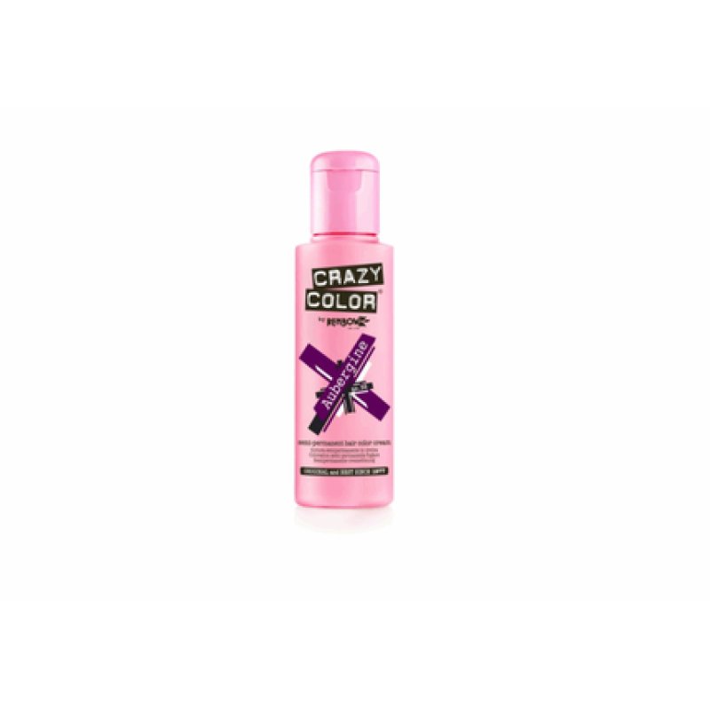 Crazy Color Aubergine Hair Colour 4x100ml