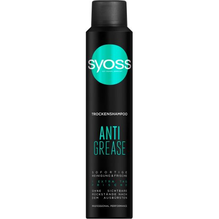 Syoss Antigrease Dry Shampoo 200 Ml