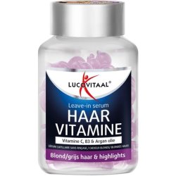 Lucovitaal Leavein Hair Serum For Blondegray Hair 25 Capsules