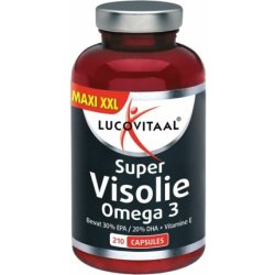 Lucovitaal Fish Oil Super Omega 3 Maxi Xxl 210 Capsules