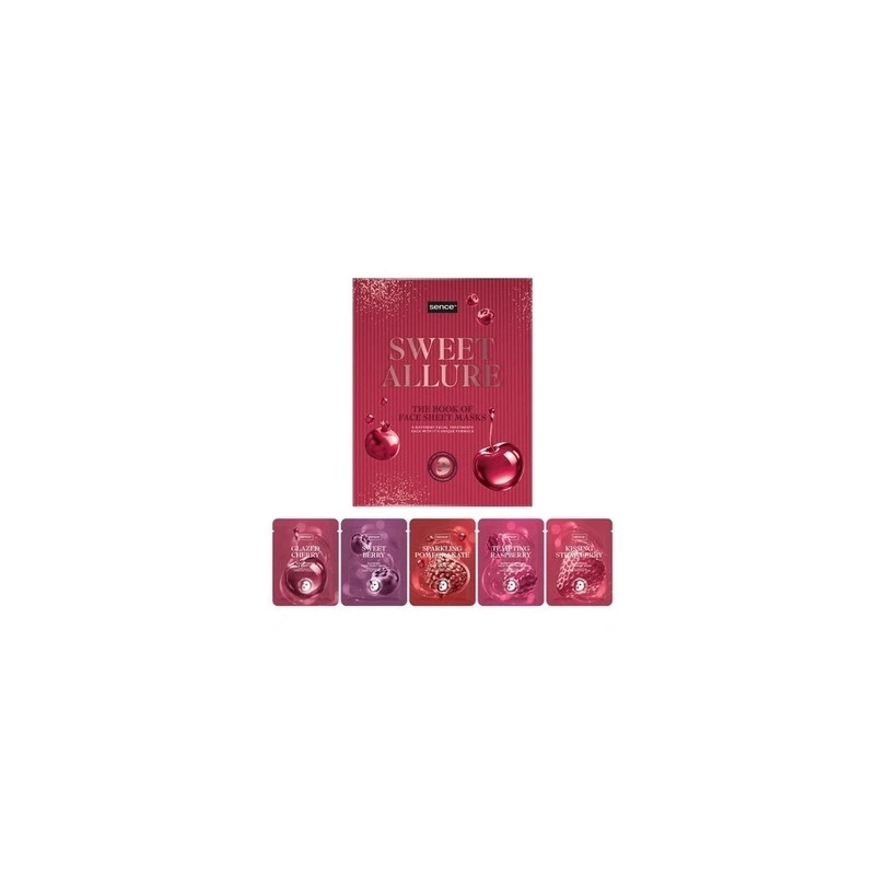Sence Gift Set Face Mask Set Sweet Allure With 5 Face Masks Of 20ml