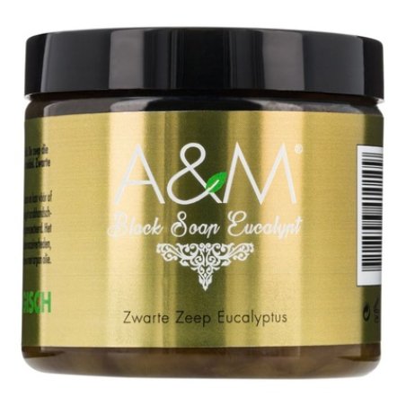 A&M Black Soap Eucalyptus