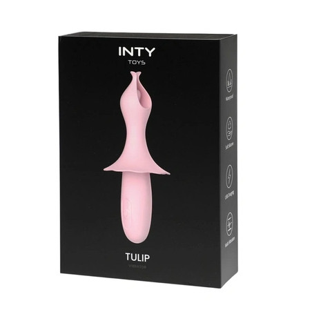 Inty Tulip Silicone Multi Speed Bullet Wand Clitoral Gspot Vibrator Waterproof