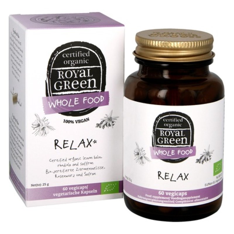 Royal Green Relax 60 Vegan Capsules