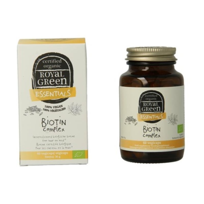 Royal Green Biotine Complex Bio 60 Vegan Capsules