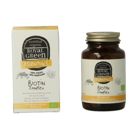 Royal Green Biotine Complex Bio 60 Vegan Capsules
