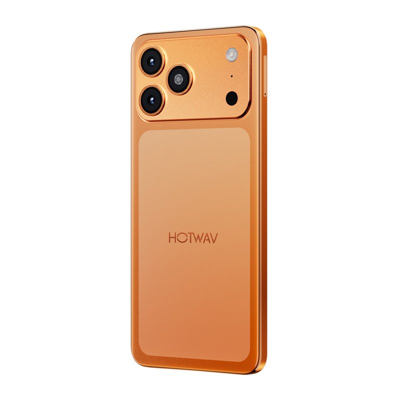 HOTWAV A17 Pro Max smartphone (orange)