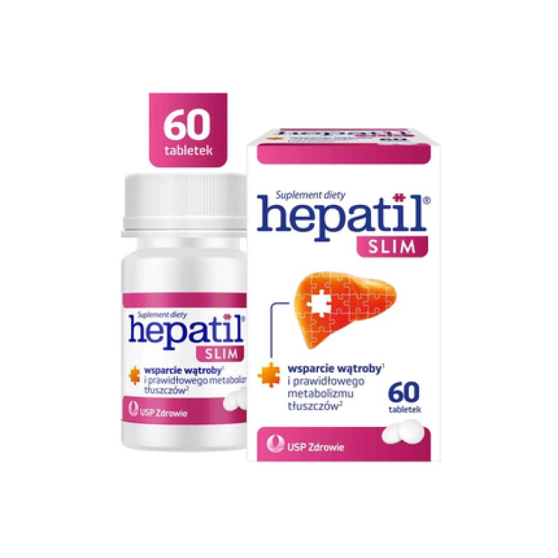 Hepatil Slim Liver Weight Loss 60 Tablets