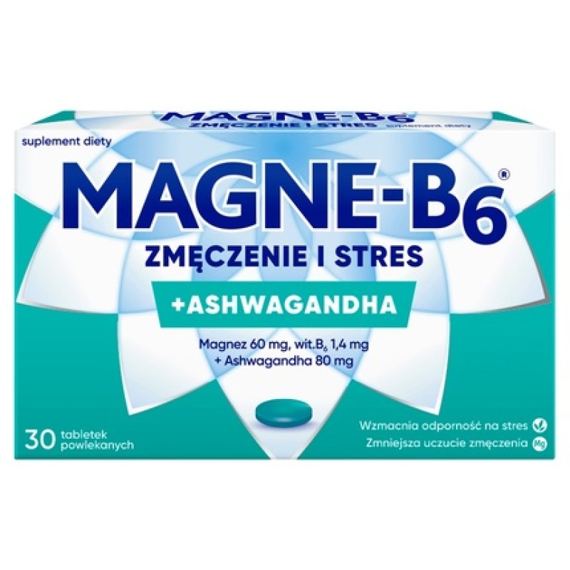 Sanofi Magneb6 Fatigue And Stress 30 Tablets