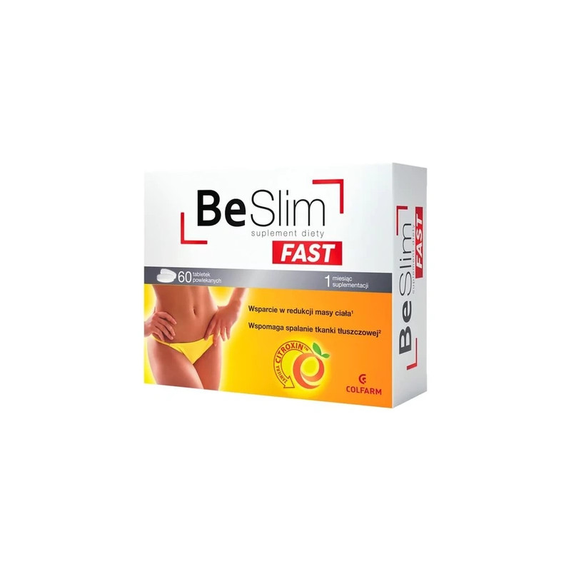 Be Slim Fast Tablets Supporting Weight Loss 60 Pieces