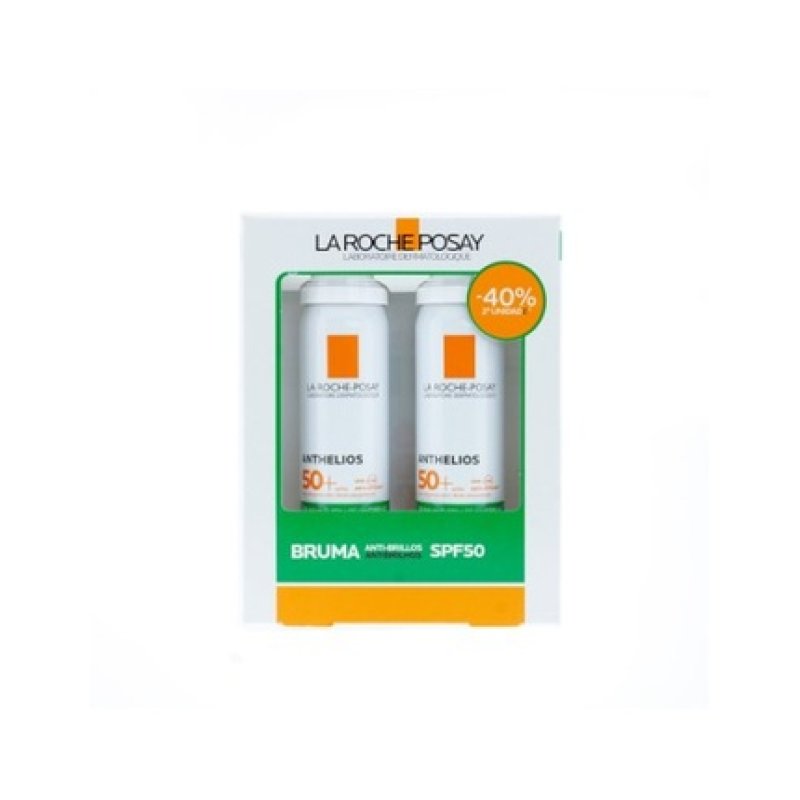 La Rocheposay Anthelios Antishine Mist Spf 50 Pack 2x75 Ml