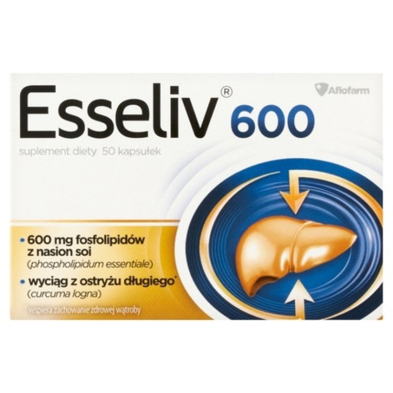 Esseliv Esseliv 600 Capsules Supporting Liver Function 50 Pieces