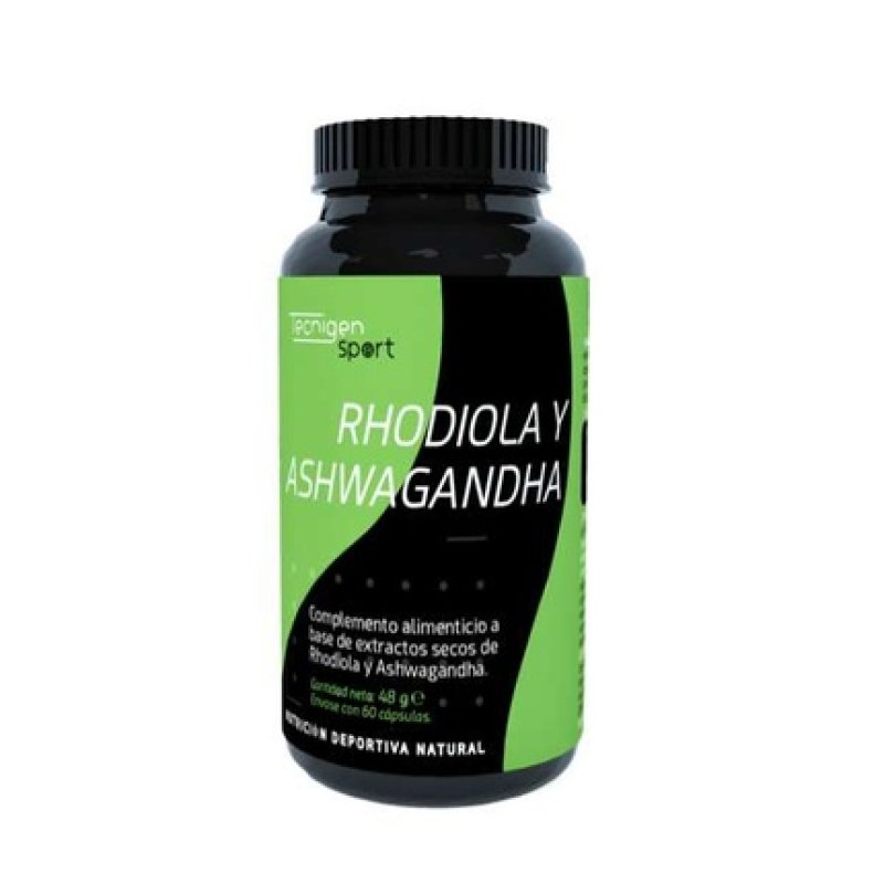 Tecnigen Rhodiola And Ashwagandha 60 Capsules