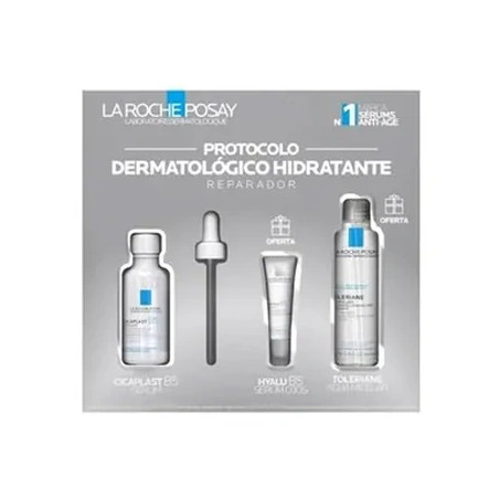 La Rocheposay Cicaplast B5 Serum 30ml Hyalu B5 Eyes 5ml Ultra Micellar Water 50ml