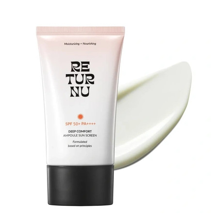 Returnu Vegan Deep Comfort Ampoule Sunscreen Spf 50