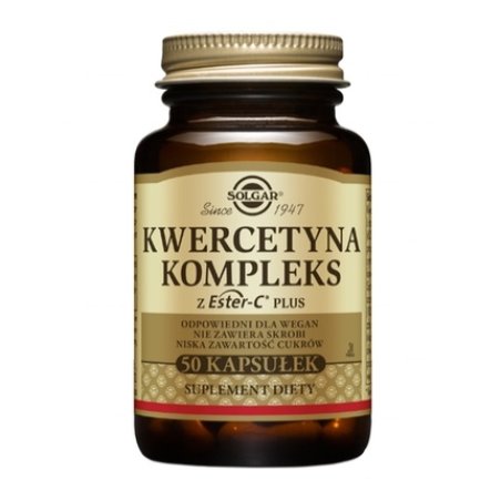 Solgar Advanced Immune Support With Quercetin Esterc 60 Capsules Premium Antioxidant Formula