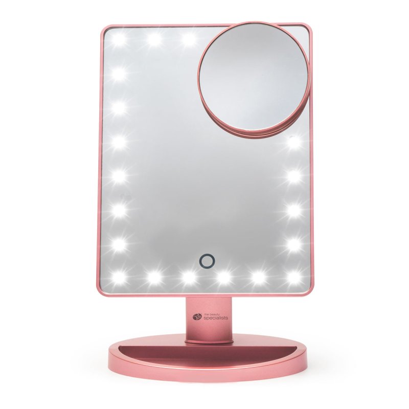 Rio MMSP-RG makeup mirror Freestanding Rectangular Rose gold