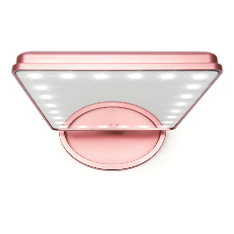 Rio MMSP-RG miroir de maquillage Autonome Rectangulaire Or rose