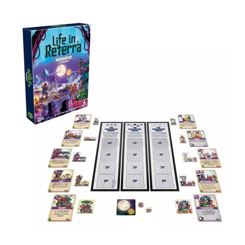 Asmodee Life in Reterra: Moonrise Expansion Board game