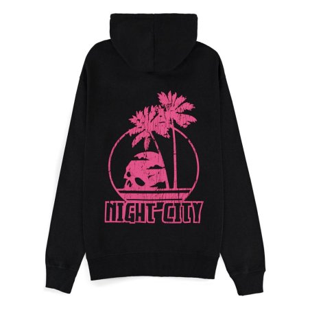 Cyberpunk 2077 Zipper Hoodie Night City Size S