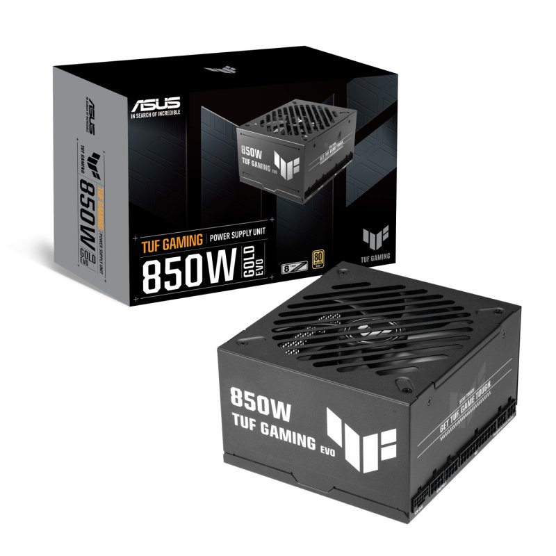 ASUS TUF-GAMING-850G-EVO unité d'alimentation d'énergie 850 W 20 4 pin ATX ATX Noir