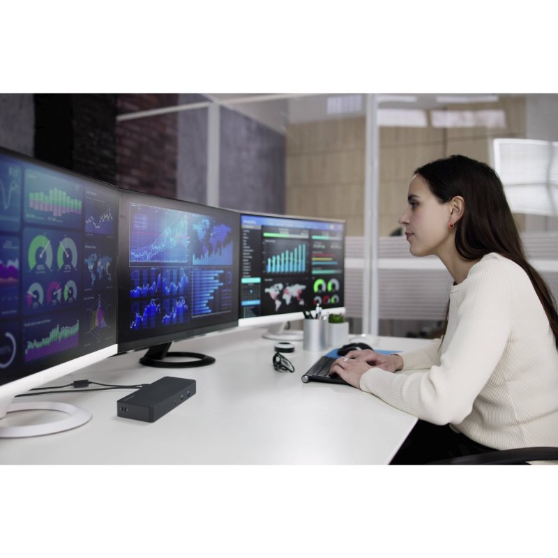 KENS SD4843P EQ USB-C Triple Video Dockingstation