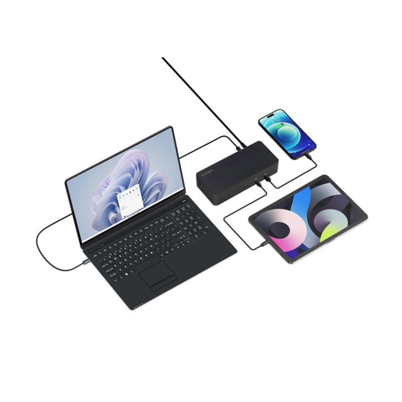 Kensington SD4843P EQ USB-C 10Gbps Triple Video Driverless Dock