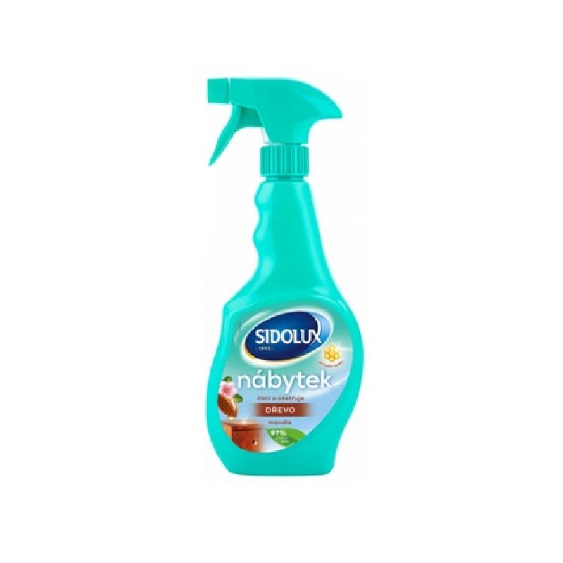 Sidolux Wood Spray With Almond Scent 400 Ml