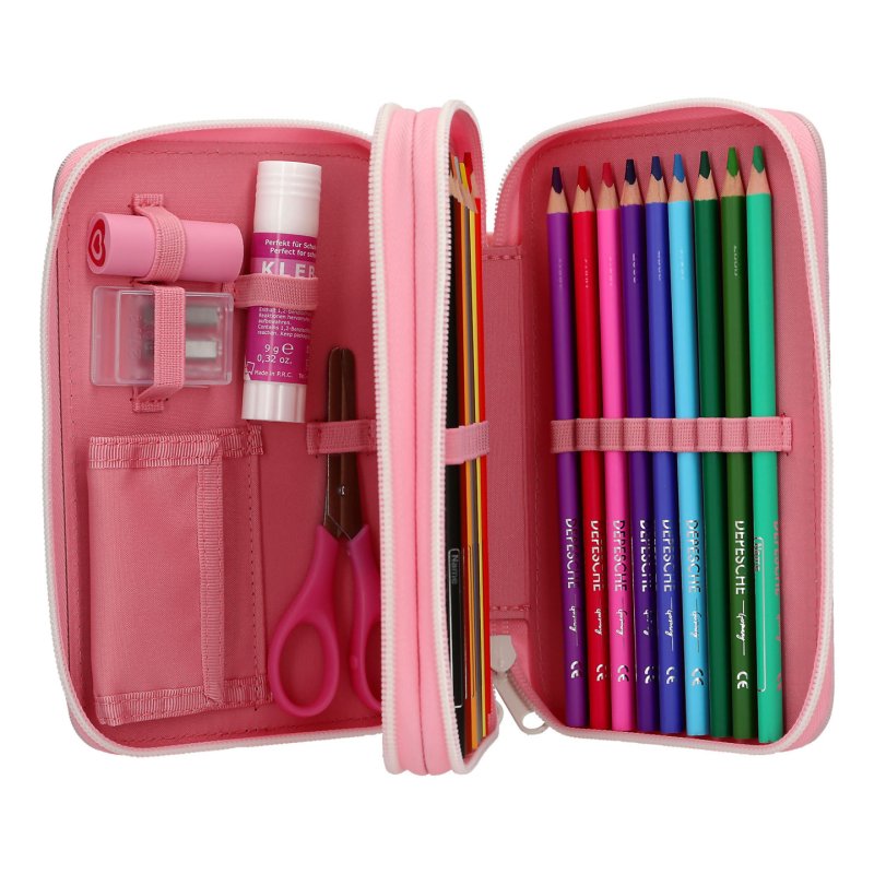 Ylvi - Double Pencil Case - SUGAR POP