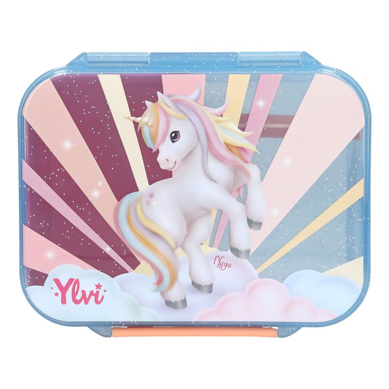 Ylvi - Lunchbox SUGAR POP - Semi-transparent Blue