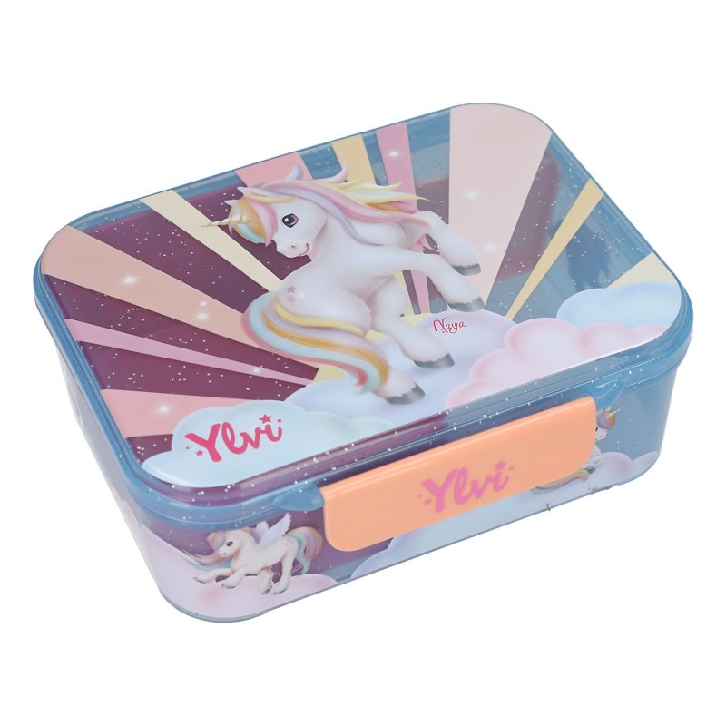 Ylvi - Lunchbox SUGAR POP - Semi-transparent Blue