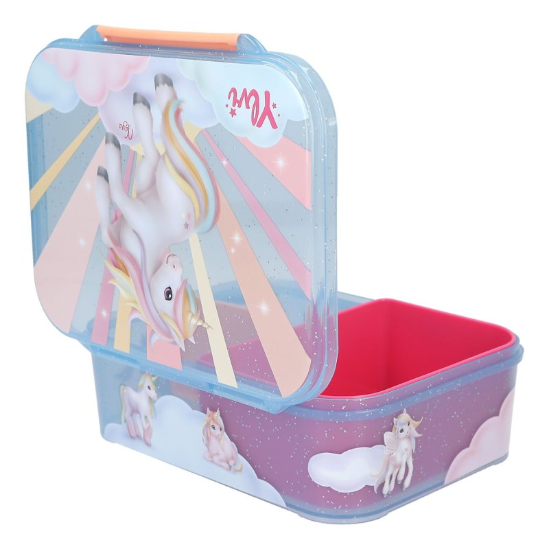 Ylvi 0414145 gamelle Boîte de rangement alimentaire Polypropylène (PP) Bleu, Transparent 1 pièce(s)