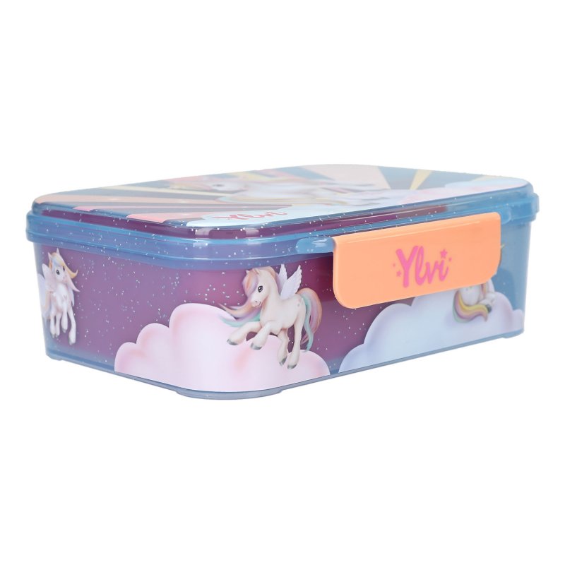 Ylvi - Lunchbox SUGAR POP - Semi-transparent Blue