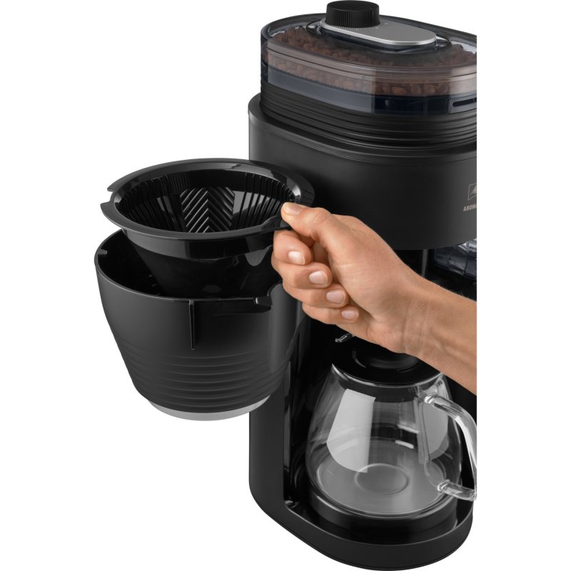Melitta AromaFresh Glas Pro X - Schwarz/Silber