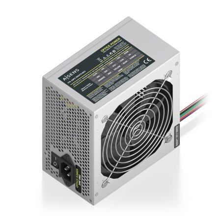 AISENS ASPC-500ATX-SEO unité d'alimentation d'énergie 500 W 20 4 pin ATX ATX Argent