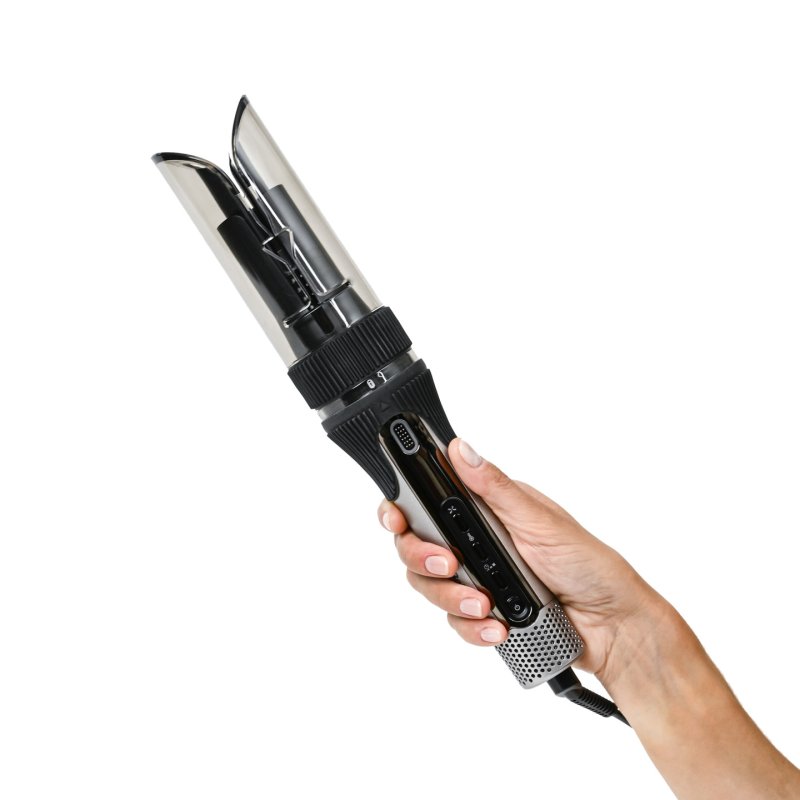 BaByliss C6688E brosse soufflante et fer à lisser Fer à friser automatique À chaleur Métallique 440 W 2,4 m