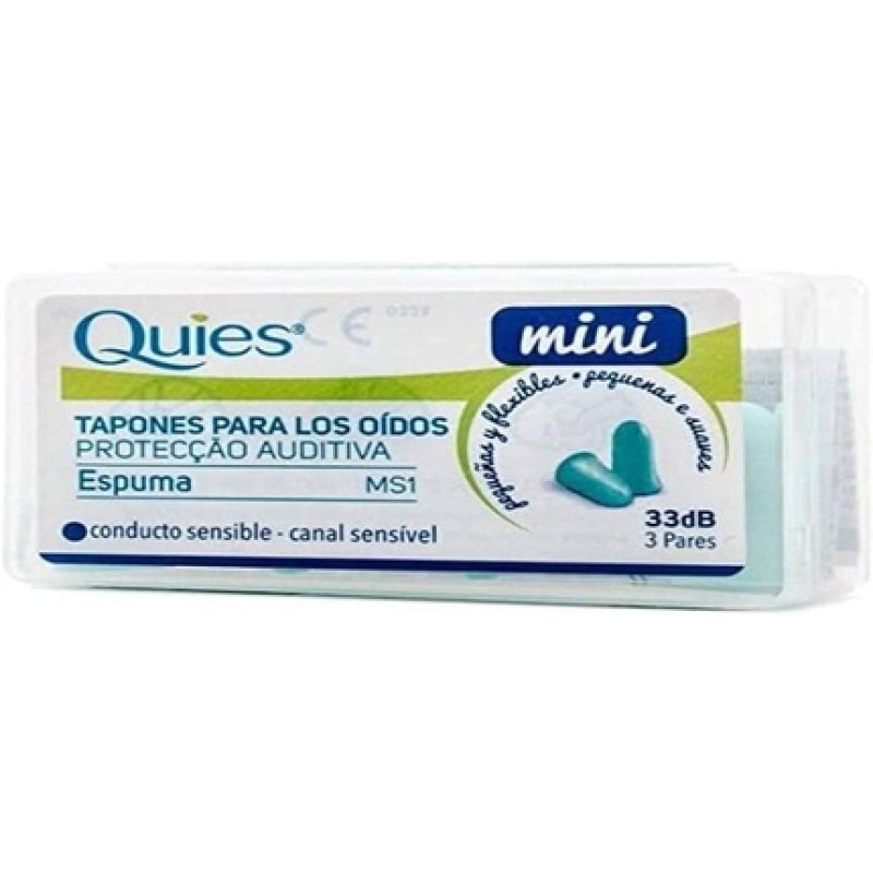 Actibes Foam Earplugs Mini 6 Units Quies 250g