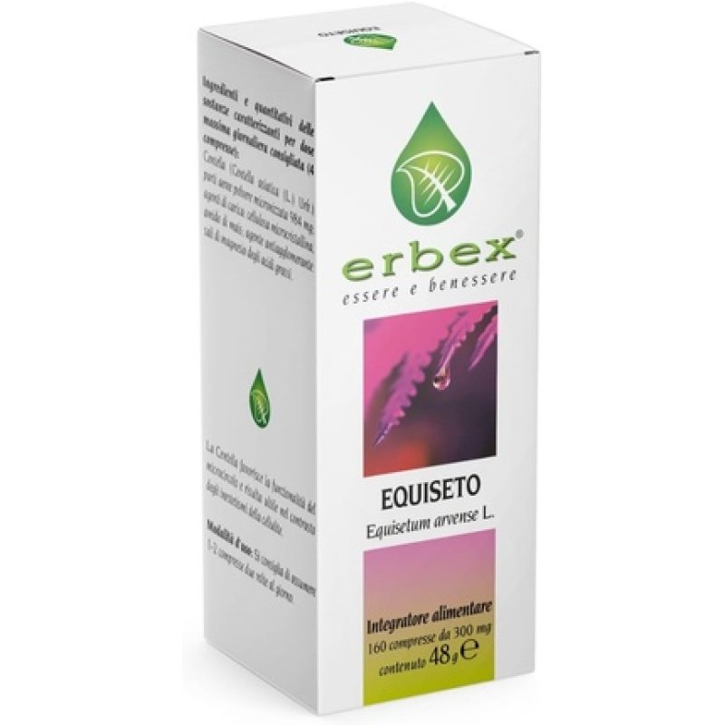 Erbex Pure Horsetail Supplement for Hair, Skin, and Nails Against Hair Loss
