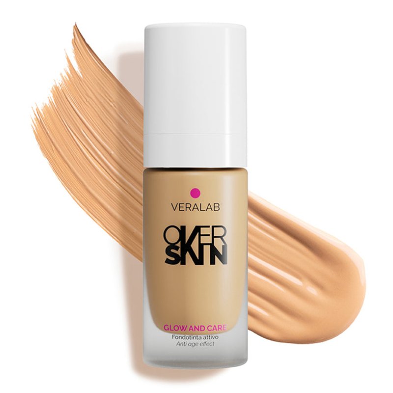 Veralab Glow And Care Active Luminous And Hydrating Foundation 08 Mocha 30 Ml