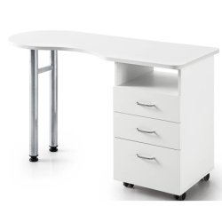 Italian Design 3drawer Manicure Table