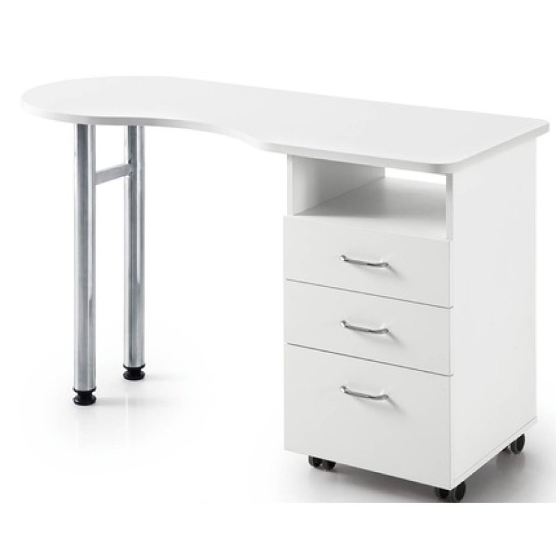 Italian Design 3drawer Manicure Table