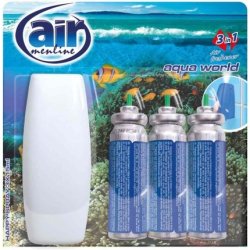 Air Freshener Set By Air Freshener 3 X 15 Ml Aqua World
