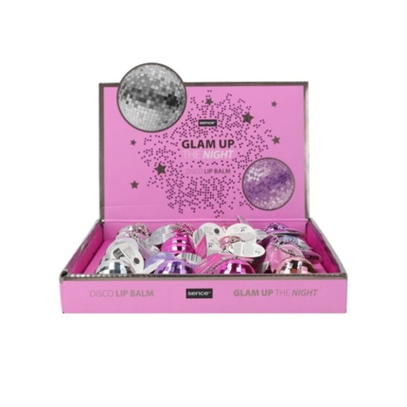 Sence Display Disco Glam Set 12 Pieces Includes 4 Lip Masks 4 Sugar Scrubs And 4 Lip Serums