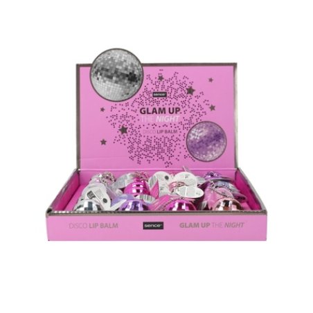 Sence Display Disco Glam Set 12 Pieces Includes 4 Lip Masks 4 Sugar Scrubs And 4 Lip Serums