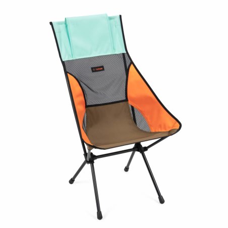 Helinox Sunset Chair Chaise de camping 4 pieds Noir, Bleu, Gris, Couleur menthe, Orange
