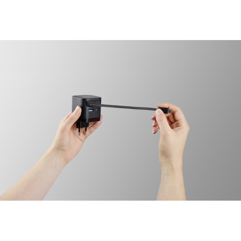 Intenso 7806520 power adapter/inverter Indoor 65 W Black