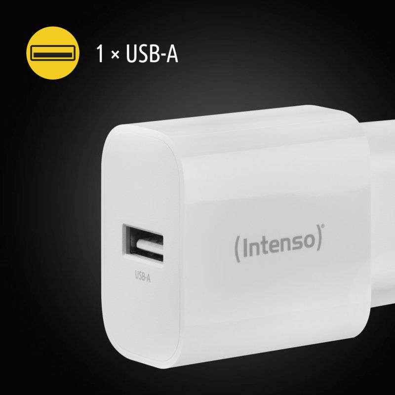 Intenso Power Adapter W5A Double Pack, 5W, White