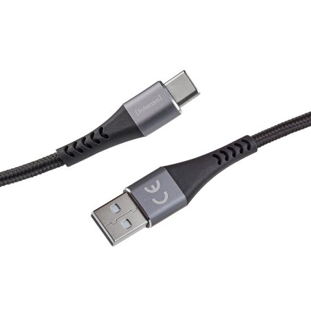 Intenso A315C USB-C charging/data cable, 1.5m, fast charging up to 60 watts, black