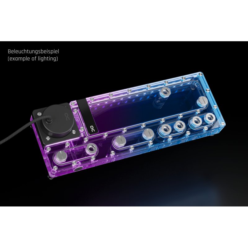 Alphacool Core Distro Plate 360 Rechts D5/DDC V.2 mit D5 Apex Pumpe